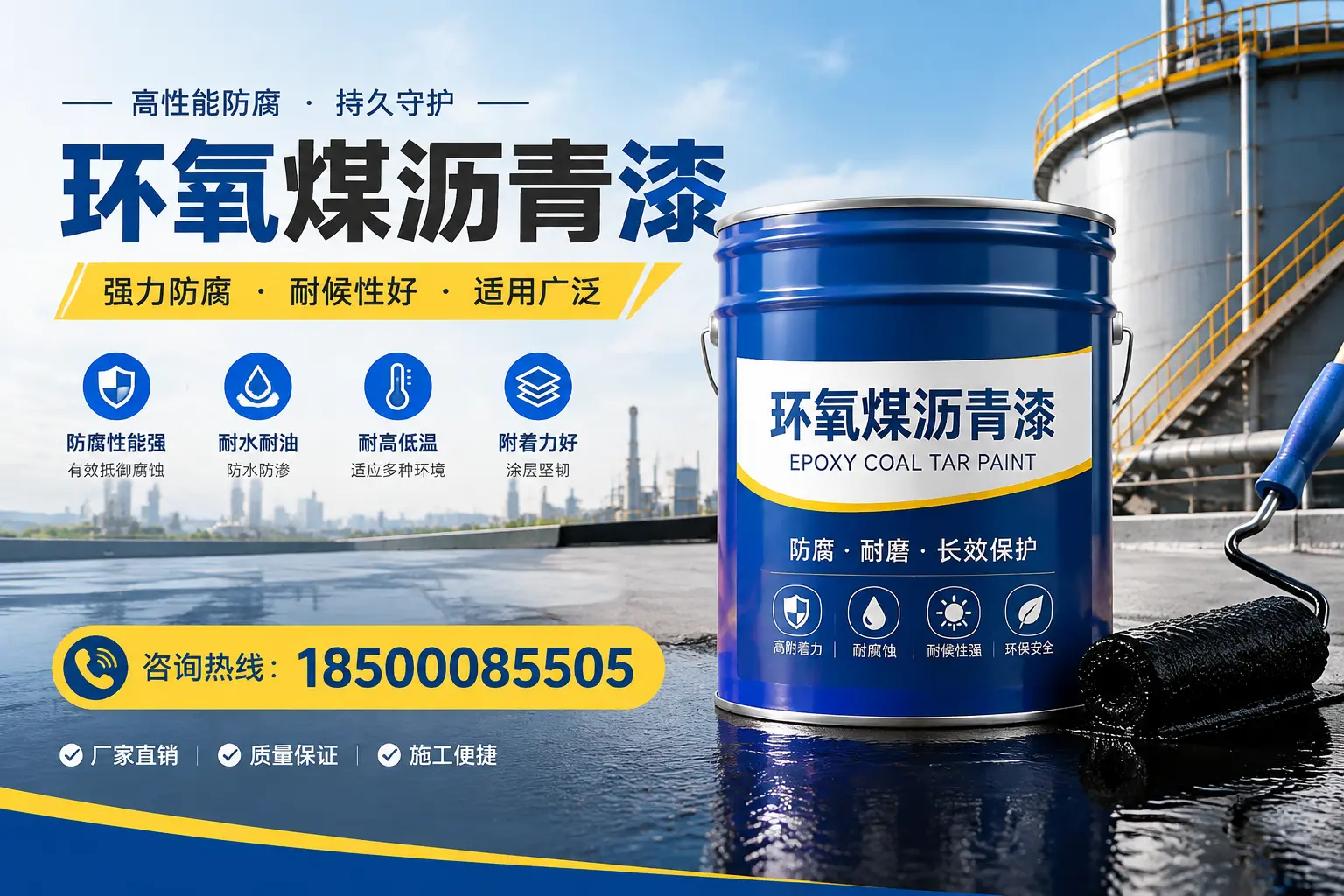 环氧煤沥青漆的储存与运输注意事项，潜江企业须知